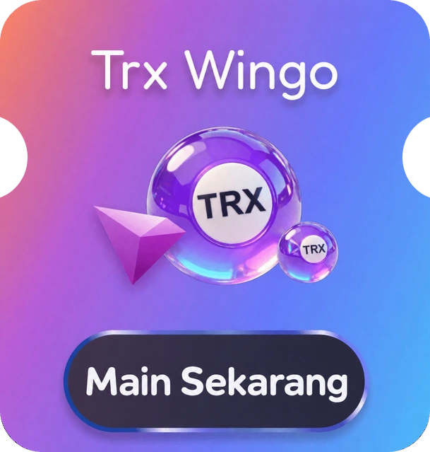 Permainan prediksi TRX Wingo KAKEKSLOT terverifikasi rantai blok